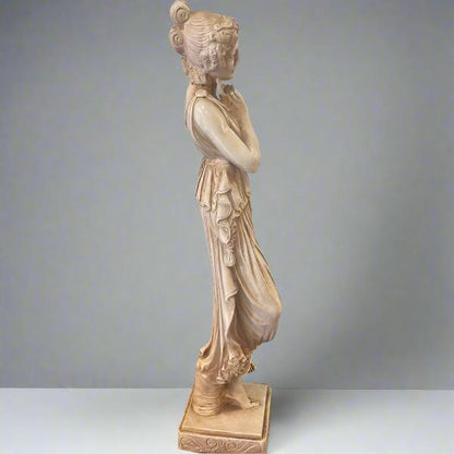 Vintage Greek Goddess Sculpture Art Tradition