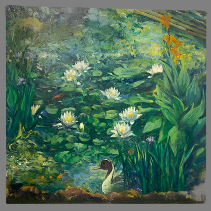 Central Duck Oil Painting