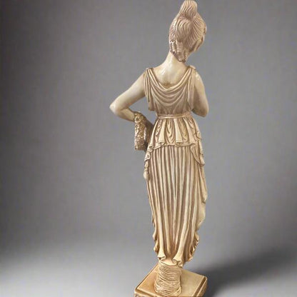 Vintage Greek Goddess Sculpture Art Tradition