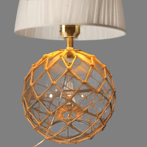 Glass Float Table Lamp