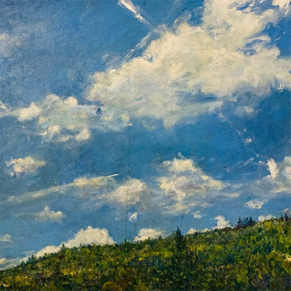 Hillside Oil Painting