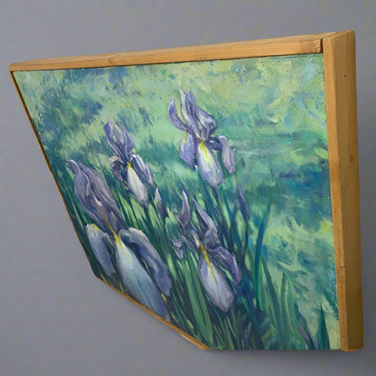 Iris Spring Oil Painting