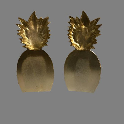 Pineapple Bookends -A Pair