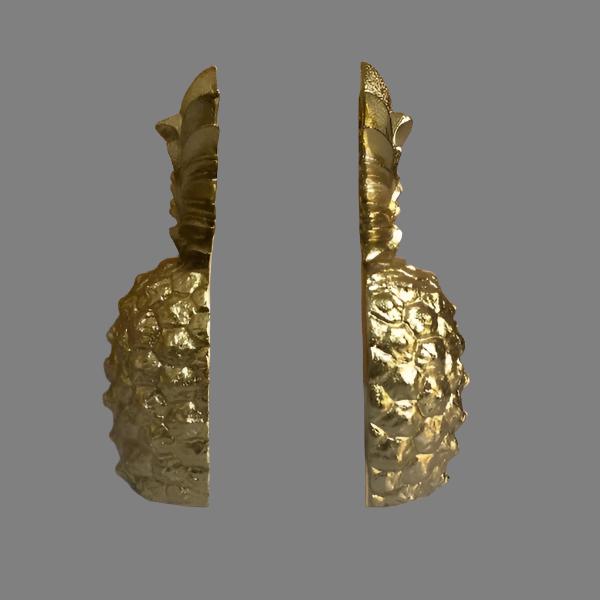 Pineapple Bookends -A Pair