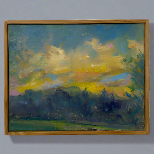 Sundown Oil Painting