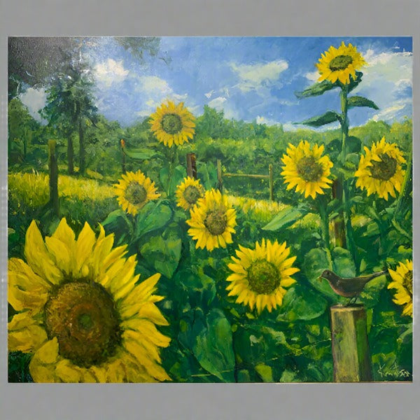 Sunflowers Oil Painting