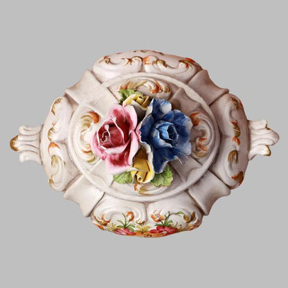 Vintage Italian Capodimonte Soup Tureen